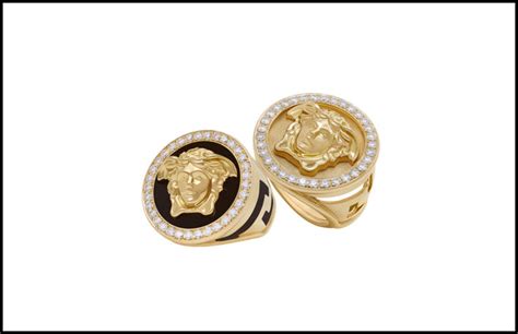 anello versace oro prezzo|Collezione anelli .